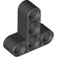 Plaatje in Gallery viewer laden, LEGO® los onderdeel Technische Hefbalk in kleur Zwart 60484