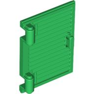 LEGO® los onderdeel Venster, Ruit en Luik Groen 60800a