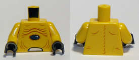 LEGO® los onderdeel Lijf met Motief Geel 973pb0585c01