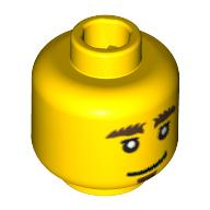 LEGO® los onderdeel Hoofd in kleur Geel 3626pb0363