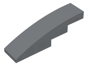 LEGO® Dakpan Gebogen Donker Blauwachtig Grijs 61678