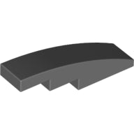 LEGO® Dakpan Gebogen Donker Blauwachtig Grijs 61678