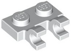 LEGO® los onderdeel Plaat Aangepast in kleur Wit 60470