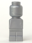 LEGO® los onderdeel Lijf Accessoire in kleur Zilver 85863
