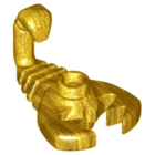 LEGO® los onderdeel Landdier in kleur Parel Goud 30169