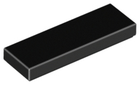 LEGO® los onderdeel Tegel Algemeen in kleur Zwart 63864