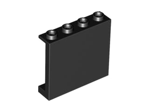 LEGO® los onderdeel Paneel in kleur Zwart 60581