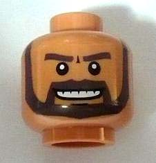 LEGO® los onderdeel Hoofd in kleur Noga 3626bpb0384