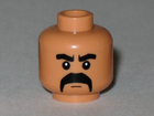 LEGO® los onderdeel Hoofd in kleur Noga 3626pb0381