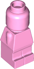 LEGO® los onderdeel Lijf Accessoire in kleur Fel Roze 85863