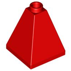LEGO® los onderdeel Dakpan Algemeen in kleur Rood 3688