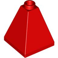 LEGO® los onderdeel Dakpan Algemeen in kleur Rood 3688