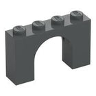 LEGO® los onderdeel Steen Boog Donker Blauwachtig Grijs 6182
