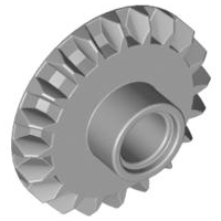 Plaatje in Gallery viewer laden, LEGO® Technische Tandwiel Licht Blauwachtig Grijs 87407