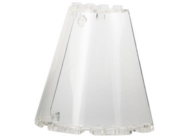 LEGO® los onderdeel Kegel in kleur Doorzichtig 47543