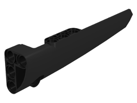 LEGO® los onderdeel Technisch Paneel in kleur Zwart 64393