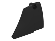 Plaatje in Gallery viewer laden, LEGO® los onderdeel Technisch Paneel in kleur Zwart 64680