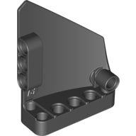 Plaatje in Gallery viewer laden, LEGO® los onderdeel Technisch Paneel in kleur Zwart 64394