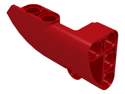 LEGO® los onderdeel Technisch Paneel in kleur Rood 87080