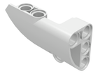 LEGO® los onderdeel Technisch Paneel in kleur Wit 87080