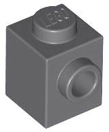 LEGO® Steen Aangepast Donker Blauwachtig Grijs 87087