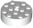 LEGO® los onderdeel Steen Rond in kleur Wit 87081
