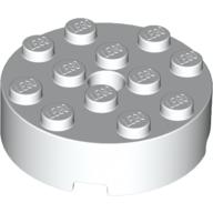 LEGO® los onderdeel Steen Rond in kleur Wit 87081