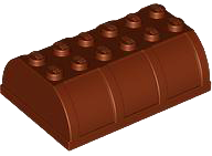 Plaatje in Gallery viewer laden, LEGO® los onderdeel Container in kleur Roodachtig Bruin 4238