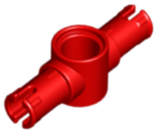 Plaatje in Gallery viewer laden, LEGO® los onderdeel Technische Pin in kleur Rood 87082