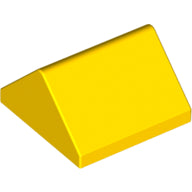 LEGO® los onderdeel Dakpan Algemeen in kleur Geel 3043