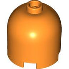 LEGO® los onderdeel Steen Rond in kleur Oranje 30151