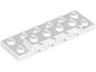 LEGO® los onderdeel Plaat Aangepast in kleur Wit 87609