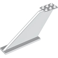 LEGO® los onderdeel Staart in kleur Wit 87614