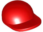 LEGO® los onderdeel Hoofddeksels in kleur Rood 4485b