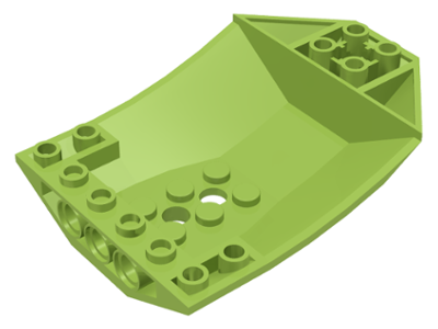 LEGO® los onderdeel Cockpit in kleur Limoen 42021