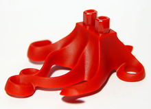 Plaatje in Gallery viewer laden, LEGO® los onderdeel Benen Aangepast Donkerrood 87749