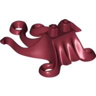 Plaatje in Gallery viewer laden, LEGO® los onderdeel Benen Aangepast Donkerrood 87749