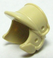 LEGO® los onderdeel Hoofddeksels in kleur Geelbruin 87555