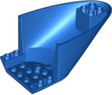 Plaatje in Gallery viewer laden, LEGO® los onderdeel Vliegtuig in kleur Blauw 87616
