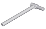 LEGO® los onderdeel Staaf Licht Blauwachtig Grijs 87618