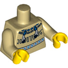 LEGO® los onderdeel Lijf met Motief Geelbruin 973pb0657c01