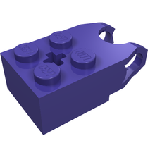 Plaatje in Gallery viewer laden, LEGO® los onderdeel Technische Steen Donkerpaars 62712