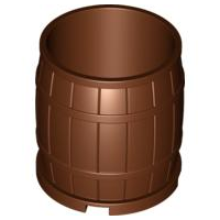 Plaatje in Gallery viewer laden, LEGO® los onderdeel Container Roodachtig Bruin 30139