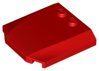 LEGO® los onderdeel Wig in kleur Rood 45677