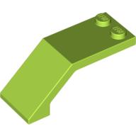 LEGO® los onderdeel Voorruit in kleur Limoen 6070