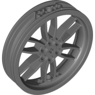LEGO® los onderdeel Wiel Donker Blauwachtig Grijs 88517
