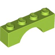 LEGO® los onderdeel Steen Boog in kleur Limoen 3659