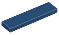 Plaatje in Gallery viewer laden, LEGO® los onderdeel Tegel Algemeen in kleur Donkerblauw 2431