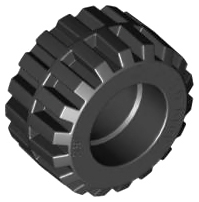 Plaatje in Gallery viewer laden, LEGO® los onderdeel Band in kleur Zwart 87697