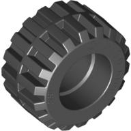 Plaatje in Gallery viewer laden, LEGO® los onderdeel Band in kleur Zwart 87697
